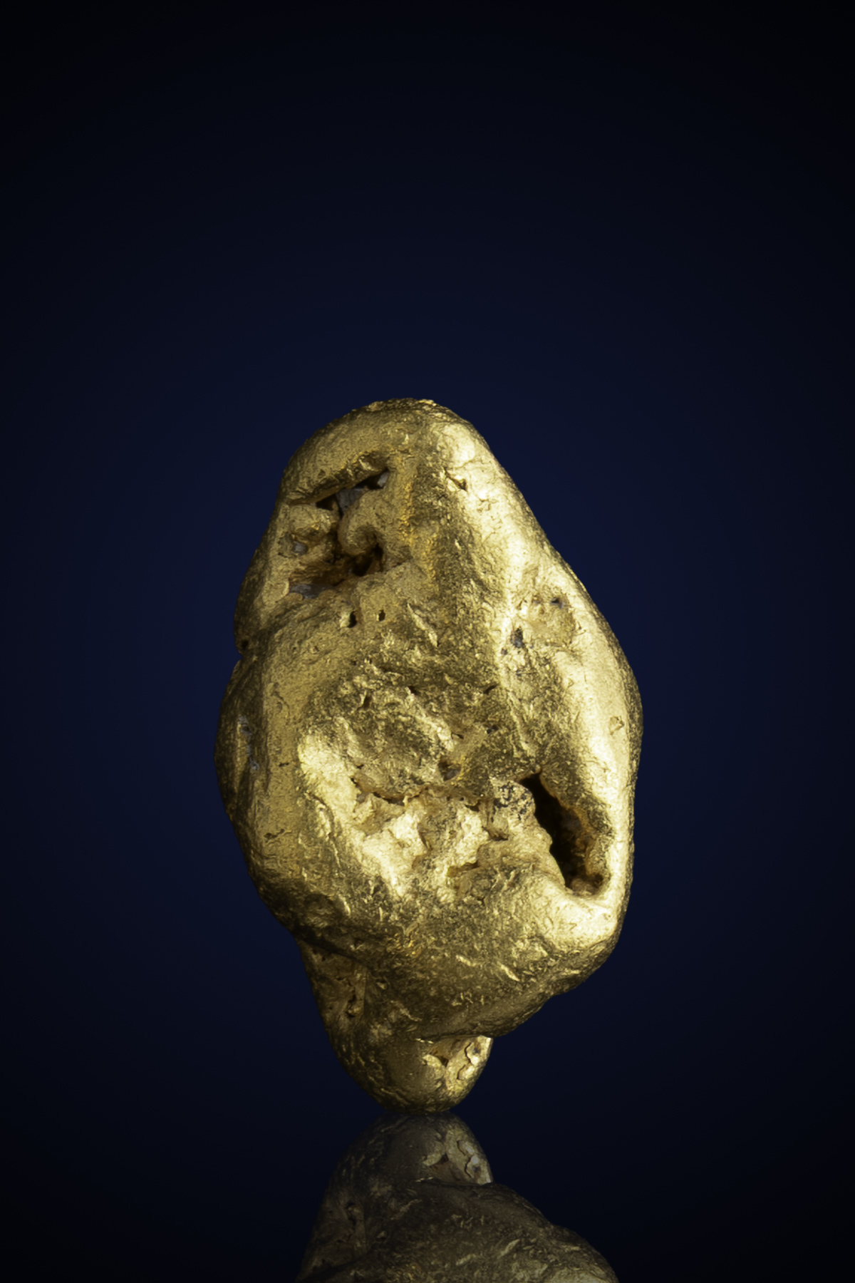 Chunky, Buttery Natural Gold Nugget - CA - 3.53 grams (image for) Chunky, Buttery Natural Gold Nugget - CA - 3.53 grams